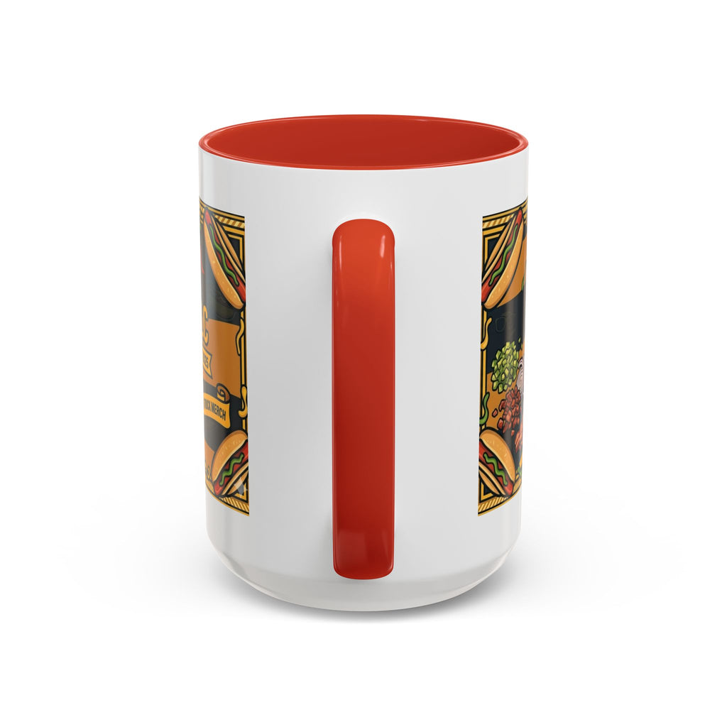 Rollin Dog Hot Dog Mug — Retro 'Dog Gone Delicious' Coffee Cup (11/15oz)