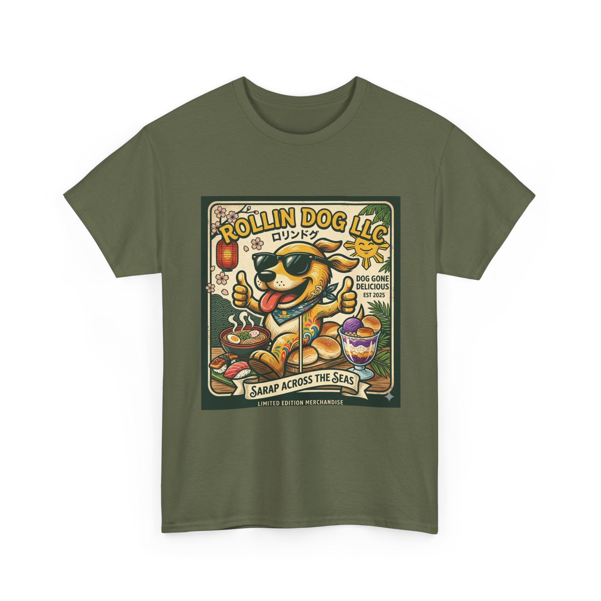 Sarap across the seas Unisex Heavy Cotton Tee
